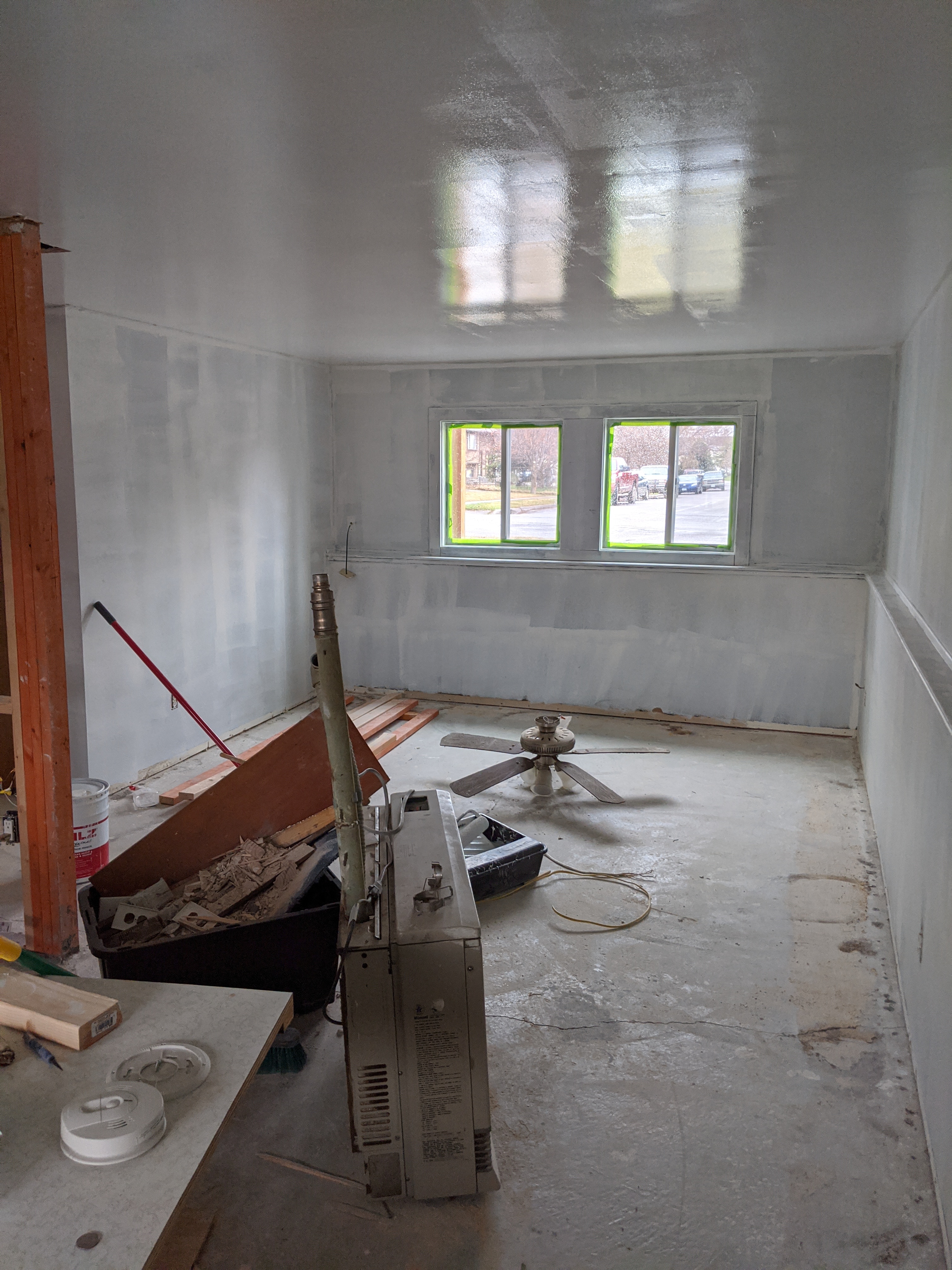Painting the Bozeman duplex units