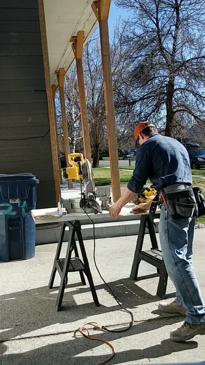 Working on the Bozeman duplex renovation